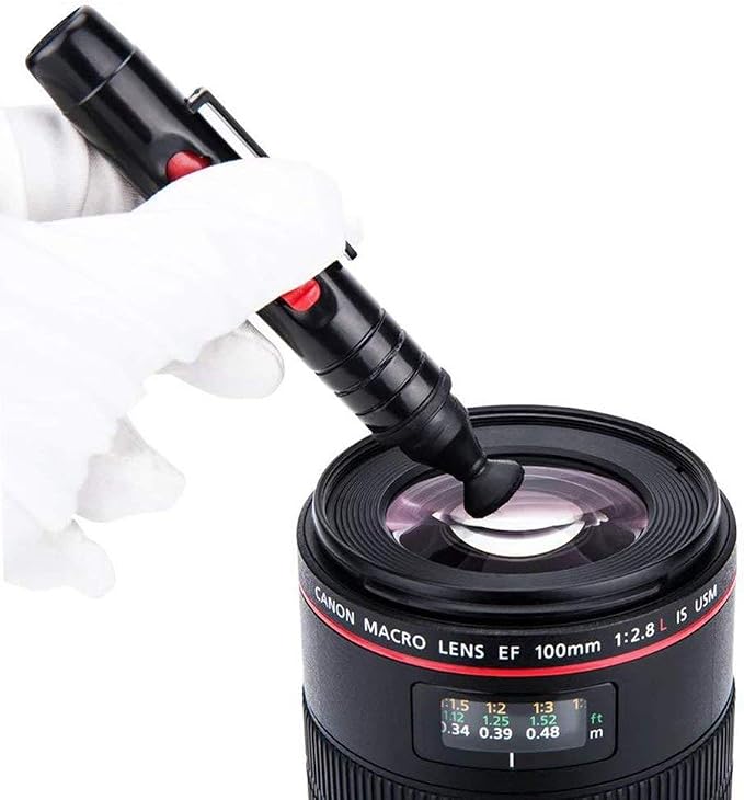 3IN1 Camera Cleaning Kit Suit Dust Cleaner Brush Air Blower Wipes Clean Cloth kit for Gopro for Canon Nikon Camcorder VCR - Image 4