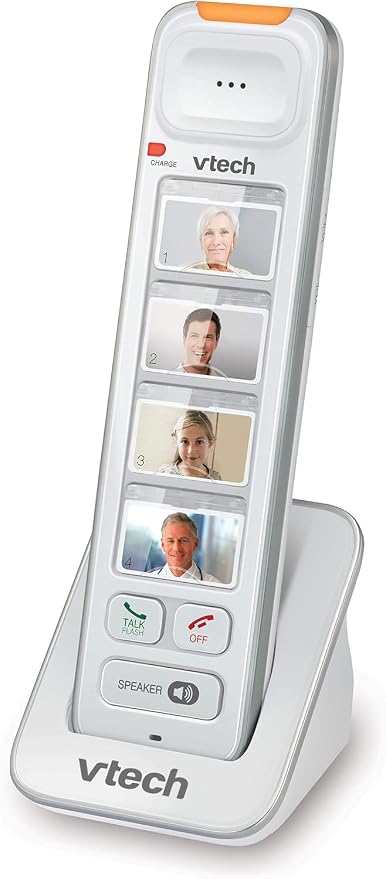 VTech SN5307 Amplified Photo Dial Additional Handset | Big Buttons, Large Display, 4 Photo Speed Dials, For SN5127 & SN5147 Senior Phones - Image 9