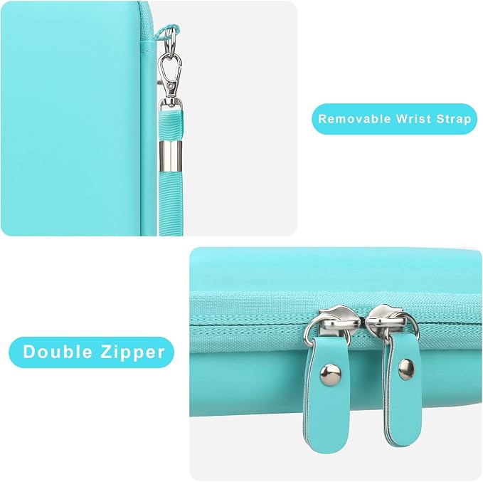 Canboc Hard Case for HP Sprocket Portable 2x3 Inch Instant Photo Printer | Zipper Mesh Pocket fits Photo Paper and Cable, Green - Image 6