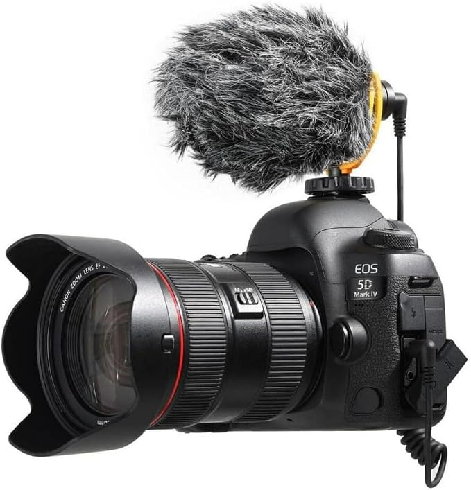 GODOX VD-Mic 8cm Compact Directional Shotgun Microphone (Black) | Extended Frequency Response, And Durable, Sound Pick-up, Complete Accessories, Universal Compatibility, High, Sensitivity - Image 8