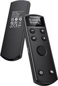for Canon Camera Remote Control, Hanpusen Rechargeable Wireless Shutter Release with OLED Screen for R50/G7X Mark III/R8/R5/R/RP/R50 V/R10/R5 Mark II/M50/M200/6D Mark II/M6 Mark II, Replace BR-E1 by HANPUSEN