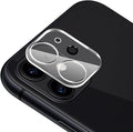 FanTEK Camera Lens Protector Compatible with iPhone 11/12 Mini, 9H Tempered Glass Camera Screen Cover, Ultra HD Clear Acrylic Full Coverage Guard, Case Friendly by FanTEK
