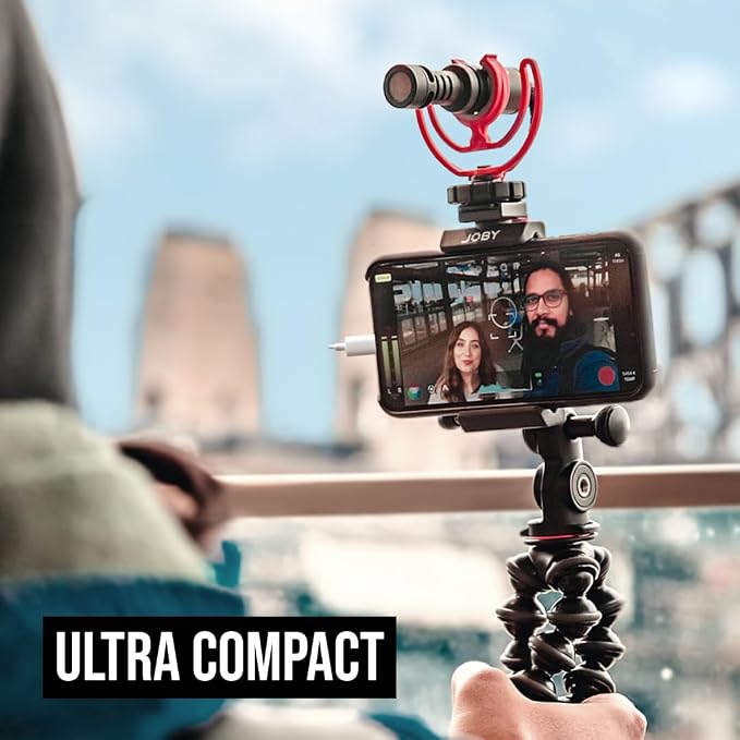 Rode VideoMicro Compact On-Camera Microphone with Rycote Lyre Shock Mount, Auxiliary, Black - Image 5
