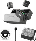 DJI Mic 3 Combo + Silicone Case + Interview Stick + Selfie Light | Wireless Microphone for iPhone/Camera/Android, Ultralight, Adaptive Gain Control, Dual Band Anti-Interference, 28h Use, Vlog by Unknown