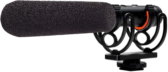 Canon XA30/XA35 Advanced Super Cardioid XLR Microphone (Stereo/Shotgun) with Dead Cat Wind Muff - Image 2