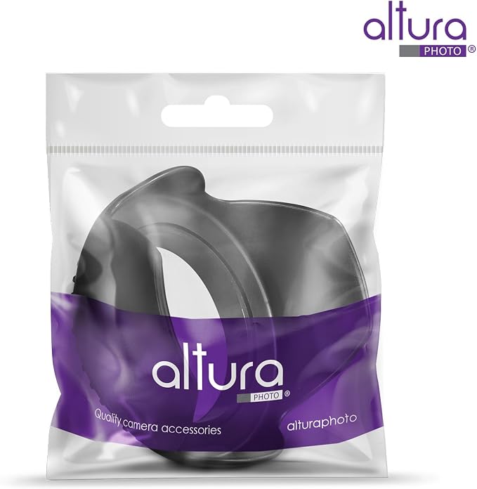 Altura Photo 58mm Camera Lens Hood for Canon Rebel T7, T6, EOS Accessories | Blocks Glare & Protects Your Lens from Bumps, Easy Snap-On Fit - Image 7