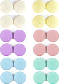12 Pack Contact Lens Case, Portable Contact Case for Travel Outdoor Home Office Dormitory and Daily Use,Colorful by YKuzLx