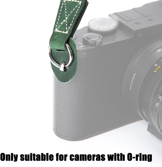 Vintage Minimalist Genuine Leather Camera Strap Crazy Horse Leather Shoulder Strap For DSLR For Fuji For Nikon For LEICA - Image 7