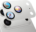 MAGIC JOHN 2 Pack Camera Lens Protector for iPhone 17 Pro 6.3 inch,Sliver | Full Coverage, Metal Aluminum Alloy Camera Lens Film, HD Clear, Scratch Resistant, Case-Friendly by MAGICJOHN