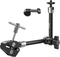 SMALLRIG Magic Arm with Super Clamp for Action Cameras, Camera Clamp Mount for GoPro Hero 13/12/11, for DJI Osmo Action 5 pro/4/3, for Insta360 Ace Pro 2, with 1/4" Screw for Monitor/LED Lights by SmallRig