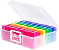 novelinks Photo Storage Boxes with Handle, Photo Organizers and Storage | 1Pack Color, Photo Albums 4x6 Pictures, Photo Cases, Classroom Organization, Index Card Box, Photo Card Holder, Seed Storage by novelinks