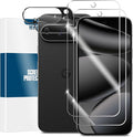 Screen Protector for Google Pixel 10 Pro XL & Camera Lens Protectors [2+2 Pack] [Ultrasonic Fingerprint Unlock] [Case Friendly] [Bubble-Free] Tempered Glass For Pixel 10 Pro XL by YEYEBF