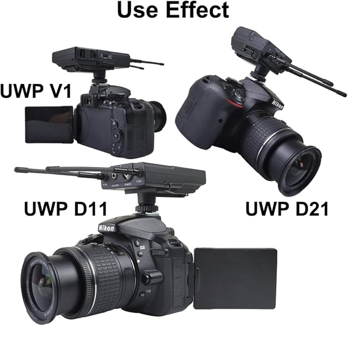 Hot Shoe Mount Adapter and Holder Belt Clip Compatible for S Ony, for Saramonic, for Boya Wireless Microphone fixe to DSLR Camera, Video Camera - Image 8