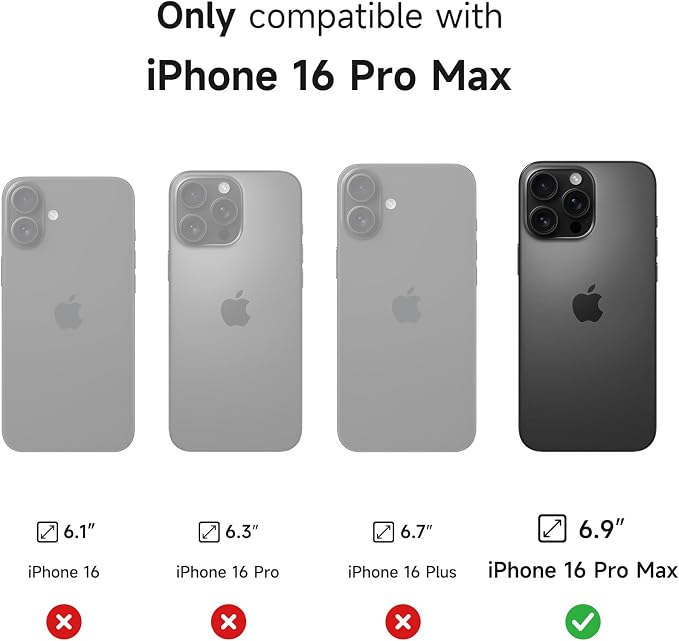 SURITCH for iPhone 16 Pro Max Case with Magnetic Camera Slide Cover and Adjustable Kickstand, Compatible with MagSafe, Shockproof Bumper Case Slim Protective Cover 6.9 Inch, Lake Green - Image 2