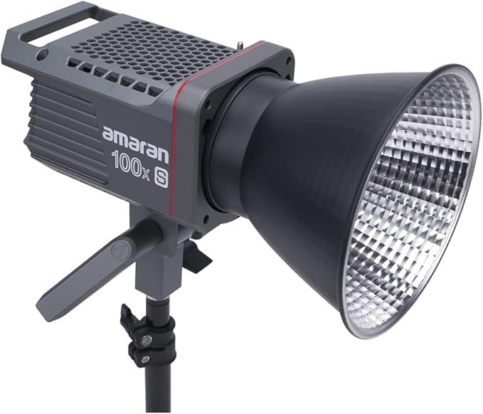 Aputure amaran 100x S Bi-Color LED Video Light, 100W Output, Bluetooth App Control, 9 Built-in Lighting Effects, DC/AC Power Supply, Ultra Silent Fan - Image 4