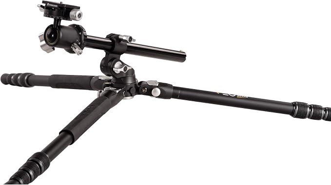 Vanguard VEO3T+264AB Travel Tripod with Ball Head and Multi-Angle Center Column for Overhead Shots | Dual-Axis Ball Head and Multi-Angle Center Column for Overhead Shots - Image 4