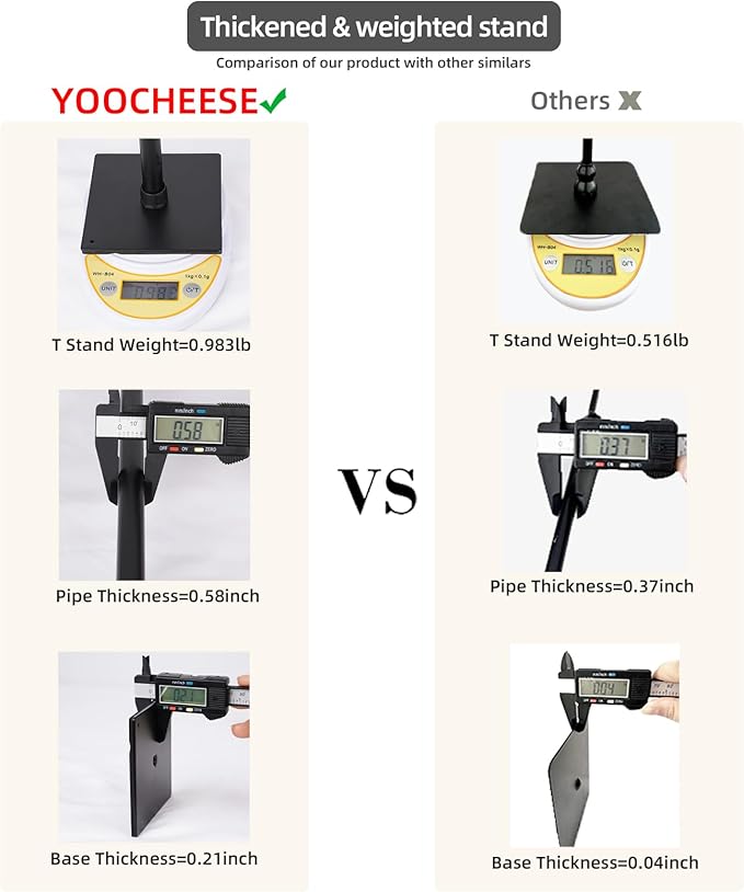 Yoocheese Photo Backdrop for Product Photography: 6pcs/12color Paper Background kit for Food Photos, Small Item Photoshoot - for Product Photographer & Content Creator (22x34inches New) - Image 5