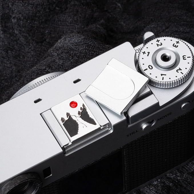 Camera Metal Hot Shoe Cover Protector Cap Compatible for Fujifilm XPro3 XPro2 XT4 XT3 XT2 XT30 XT20 XE5 XE3 XT200 X100V X-Half (Aluminum alloy-sunrise01) - Image 6