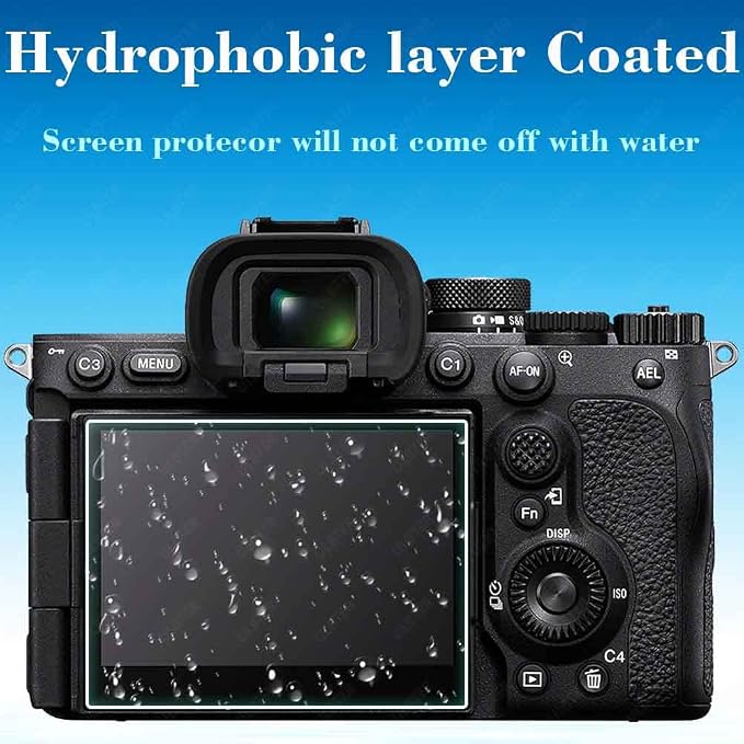 ULBTER Screen Protector for Sony Alpha A7V A7 V A7R VI A7R V [3+2Pack] | A7RVI A7R6 A7RV A75 A7R5 Tempered Glass + Hot Shoe Cover 0.3mm 9H Hardness Anti-Scrach Anti-Fingerprint Anti-Bubble - Image 7