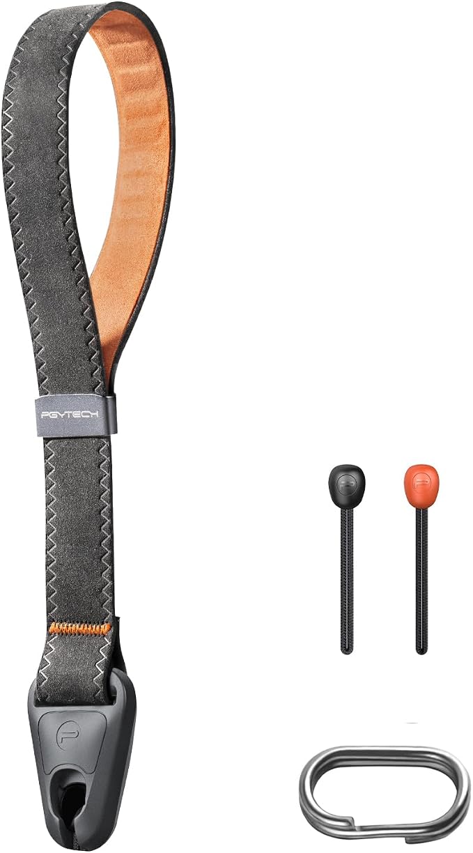 PGYTECH Camera Wrist Strap for DSLR SLR Mirrorless Quick Release, Dark Grey | Adjustable Camera Hand Strap for Sony/Nikon/Canon/Fujifilm, Ideal for Photographers for Travel, Outdoor& Daily Shooting by PGYTECH-US