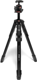 Manfrotto ONE Photo, Aluminum Tripod Kit, XPRO Ball Head Arca Swiss, 26.4lbs Load, 90° Horizontal Column, XTEND Legs Fast Setup, Modular Feet, Professional Photo Tripod Kit, DSLR & Mirrorless Cameras by Unknown