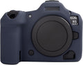 MUZIRI KINOKOO Silicone Case Compatible for Canon EOS R5 Mark II Digital Camera, Soft Rubber EOS R5 Mark II/EOS R5 II Protective case Cover with Anti-Slip Design - Blue by MUZIRIKINOKOO