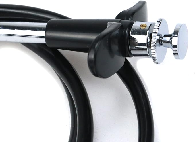 39.4"(100cm) Threaded Release Cable Shutter Release Cable, Black | Vibration-free, with Bulb-Lock Mechanical Shutter Release Cable - Image 4