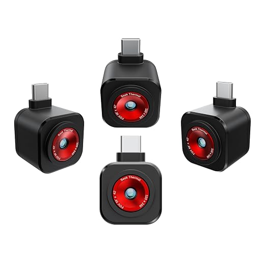 Seek Thermal - Nano 300 Thermal Camera for Apple iOS with USB-C Connector, iPhone Thermal Camera, High Resolution 320 X 240 Thermal Imager, 25hz Imaging Frame Rate, -4°F~626°F, iPhone 15 & 16 - Image 4