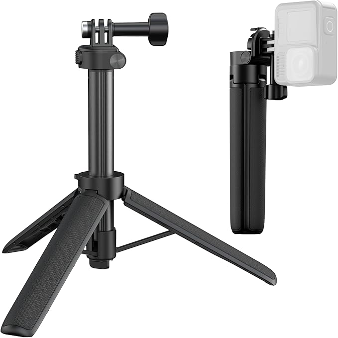 SmallRig 7.1-20.5in Selfie Stick Tripod, Switch Horizontal Vertical Mode | Extendable Stick for DJI Osmo Nano Action 6/5 Pro/4/3, for GoPro Hero 13/12/11/10/9, for Insta360 X5/4/3/Ace Pro 2 - 5725 by SmallRig