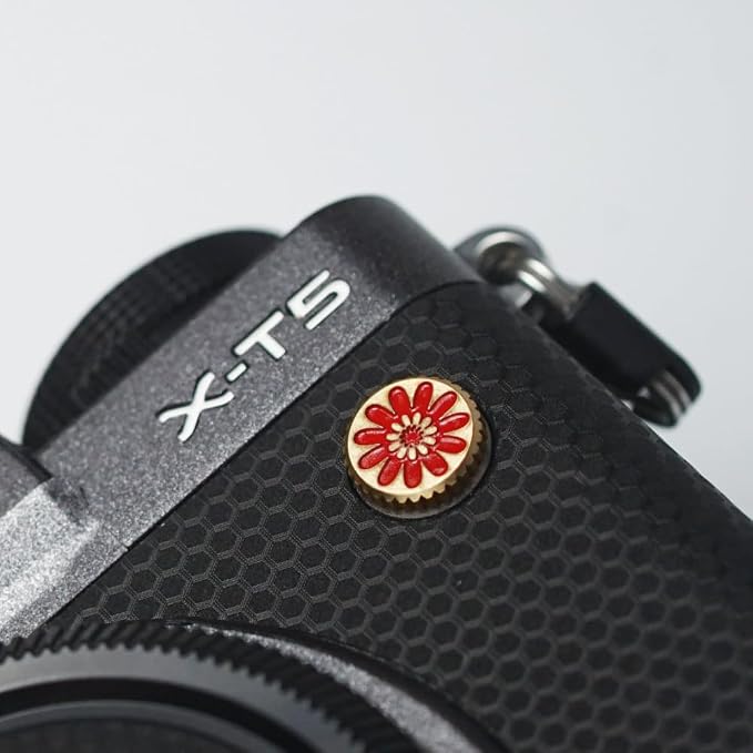 Flash PC Sync Terminal Cap Cover for Camera, for Nikon F2 F3 F3HP FM2 FM3A for XT5 XT4 (Red) - Image 2