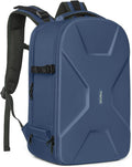 MOSISO Camera Backpack, DSLR/SLR/Mirrorless Photography Camera Bag | 15-16 inch Waterproof Hardshell Case with Tripod Holder&Laptop Compartment Compatible with Canon/Nikon/Sony, Steel Blue by MOSISO