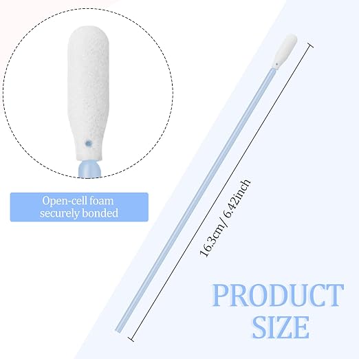 Chinco 200 Cleaning Swab Foam tip Sponge Stick | Foam Swab, Sponge Swab, Foam Tips ,Sponge Stick for Inkjet, Printer Print ,Head Camera ,Optical Lens Optical Equipment - Image 3