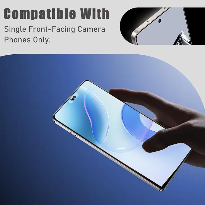 Front Camera Cover Compatible for Smartphones,Webcam Cover Compatible for Pixel/Galaxy/iPad,Protect Privacy and Security,Camera Slide Protection,2 Pack-Black - Image 2