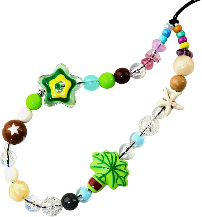 Beaded Camera Wrist Strap Cute Digital Camera Charm Lanyard Phone Chain Keychain Beaded Phone Lanyard Bag Charm by MOTOFITOOL