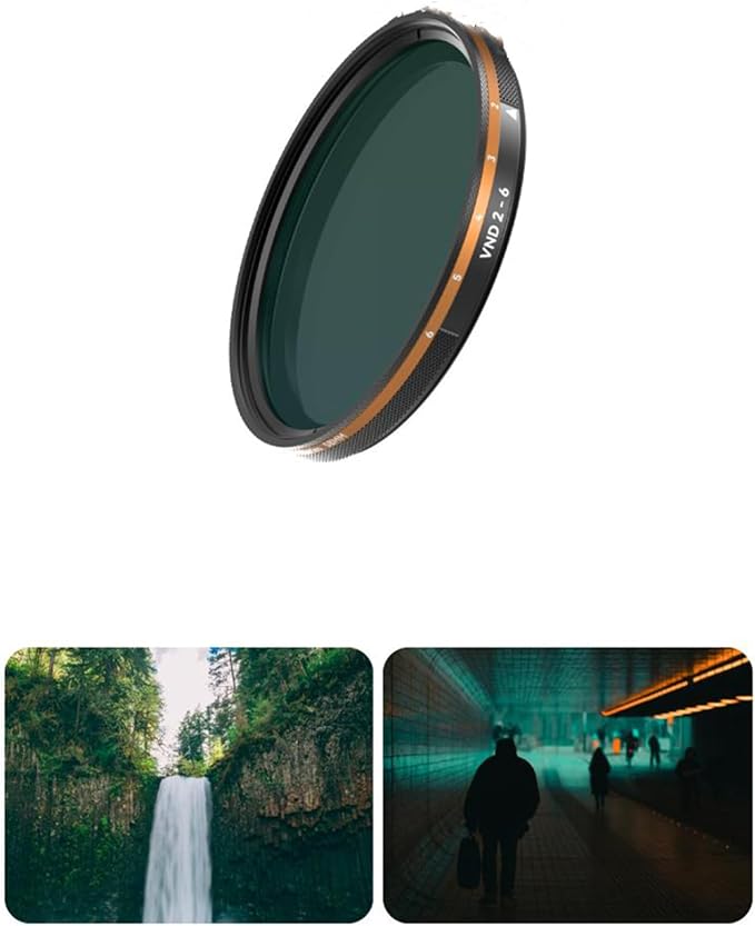 Fotorgear Camera Lens Filter,67mm Clip On Filters Professional Photography for Phone/Camera Lens, 67mm Universal Phone Polarizer Filter CPL ND Compatible with iPhone Samsung Xiaomi Huawei(VND 2-6) by XCJSYP