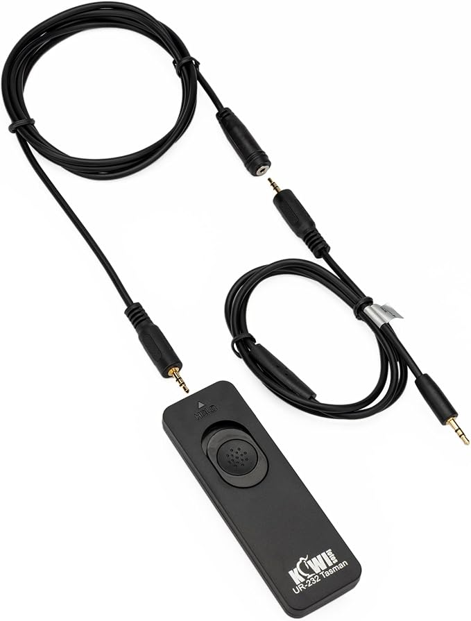 Kiwifotos Remote Trigger Shutter Release for Fuji X-T30 X-T20 X-T5 X-T4 XT3 | for Fujifilm X-T30 III II XT20 XT5 XT4 X-T3 X-T2 XT2 X100VI X100V X100F X-E3 X-E2S XPRO3 GFX100S II X-A5 & More Cameras by KIWIFOTOS