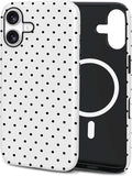 TPU Phone Case for iPhone 17, MagSafe Wireless Charging Compatible, Shockproof Slim Fit Protective Cover with Anti-Yellowing & Raised Camera Protection (Point 5, iPhone 17(6.3")) by Unknown