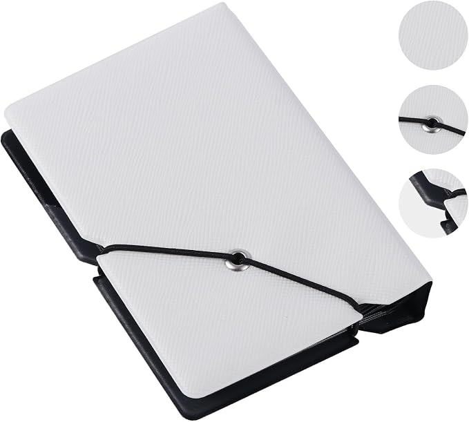 2x3 Instax Mini Photo Album, 28 Pockets. White, 1PK | Portable Wallet Size Album Stores 2x3 inch Instant Photos. Fits Polaroid, Instax Mini, Kodak Mini Prints and Zink. - Image 2