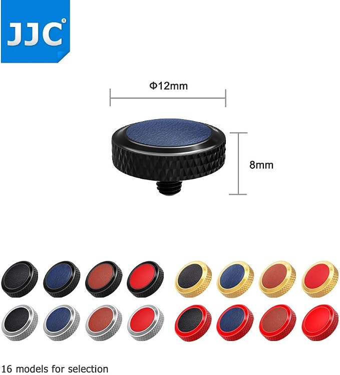 Soft Camera Shutter Release Button Cap for Fuji X-T30 III XM5 X Half X100VI X-T30II X-T20 X-T10 X-E5 X-E4 XE4 X-E3 X-E2 X-E2S X-E1 X-T4 XT3 X-Pro3 XPro2 X100V X100F X100T X100S X30 GFX100RF Black+Blue - Image 4