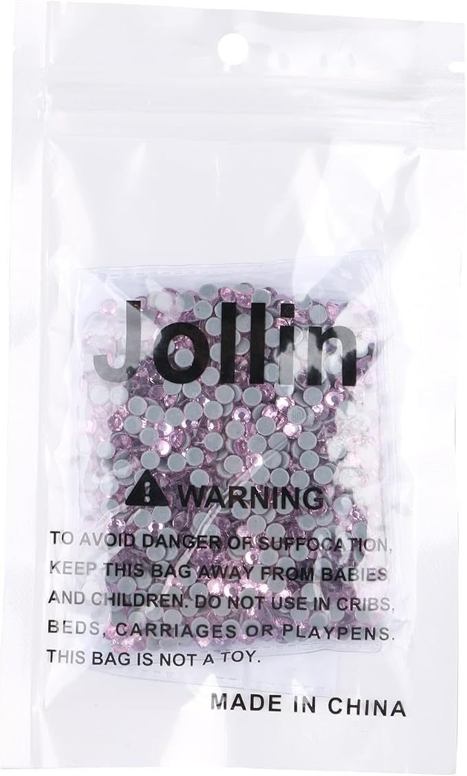 Jollin Hotfix Rhinestones Flatback Crystal Gems 4mm SS16, Pink | 1440pcs Hot Fix Crystals Glass Rhinestones for Bedazzling, Crafting, Clothes, Shoes & Accessories DIY Decoration - Image 6