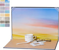 16x11.5 Inch Photo Backdrop Board, 8PCS Double Side Flat Lay Backdrop Paper, Sky Series Product Photography Backdrop Kit for Props, Food Jewelry Cosmetics, Small Content Creator Backdrops by EOAJAFOU