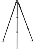 Benro Mach3 Aluminum Series 3 Long Tripod, 3 Section, Twist Lock Legs, 70.5" Maximum Height, 35.3 Load Capacity- Black (TMA37AL) by Benro