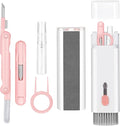7-in-1 Electronic Cleaner Kit,Keyboard Cleaner,Laptop Cleaner Kit for Monitor, Cell Phone, Headset, Lego, Laptop Camera Lens (Pink) by IFTHFOUR
