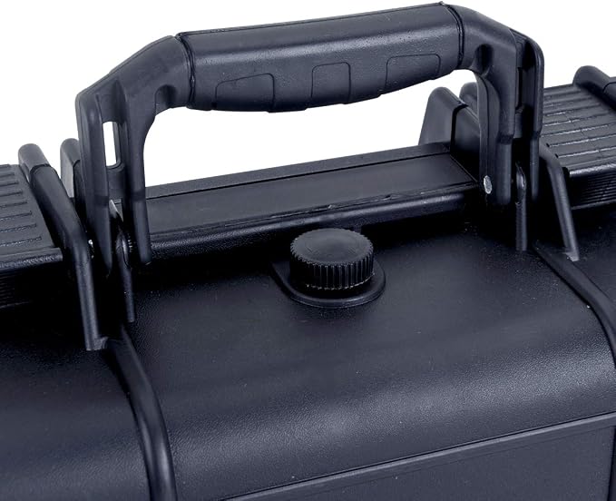 MEIJIA All Weather IP67 Waterproof Hard Camera Case,Hard Protective Case,Hard Case with Customizable Foam,Fit Use of Drones,Camera,Equipments,Pistols(Black,13.35 x11.63x5.98inches) - Image 7