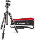 Manfrotto Befree Advanced Twist Camera Tripod Kit, Travel Tripod Kit with Fluid Head and Twist Closure, Portable and Compact, Carbon Camera Tripod for DSLR, Reflex, Mirrorless, Camera Accessories by Unknown
