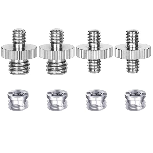 8PCS Camera Screws Mount Adapter 1/4 3/8 Inch Threaded Converter - Image 7