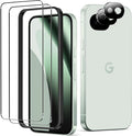 [2+2 for Google Pixel 10A Screen Protector & Camera Lens Protector | HD Clear, 9H Tempered Glass, Fingerprint Unlock, Anti-Scratch, Full Coverage, Case Friendly, Bubble Free, Easy Install by RXNMH