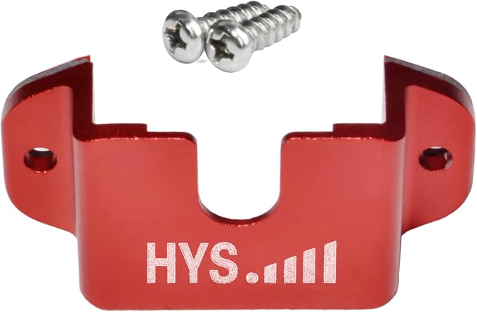 HYS Universal Ham CB Radio and Mic Hanger Holder Mounting Kit with Screws | Compact single-side bracket — minimal dashboard footprint, lightweight yet rugged, fits car truck SUV taxi boat - Image 9