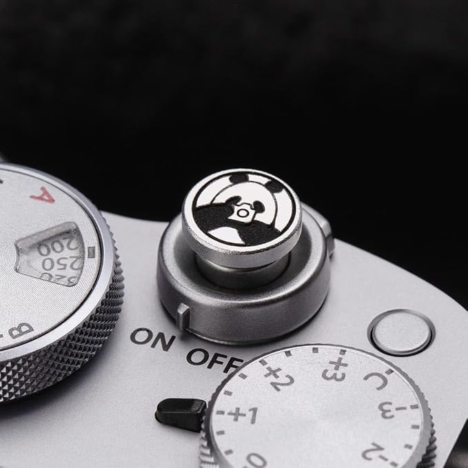 Camera Metal Hot Shoe Cover Protector Cap Cute Button Compatible for Fujifilm X100VI X100V X-M5 X-T4 X-T3 for Nikon ZF Z5 Z6 Z6II (Aluminum Alloy-Set) - Image 7