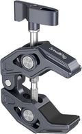 SMALLRIG Super Clamp, Camera Mount with 1/4'' and 3/8'' Threaded Holes | 7.7lbs/3.5kg Payload, Compatible with Cameras, Monitors, LED Lights, etc. by SmallRig